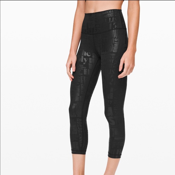lululemon athletica Pants - Limited Edition Wunder Under High Rise Crop 23”